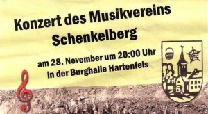 Konzert des Musikvereins Schenkelberg @ Burghalle | Hartenfels | Rheinland-Pfalz | Deutschland